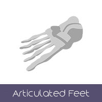 Articulated Toes (+$45 AUD)