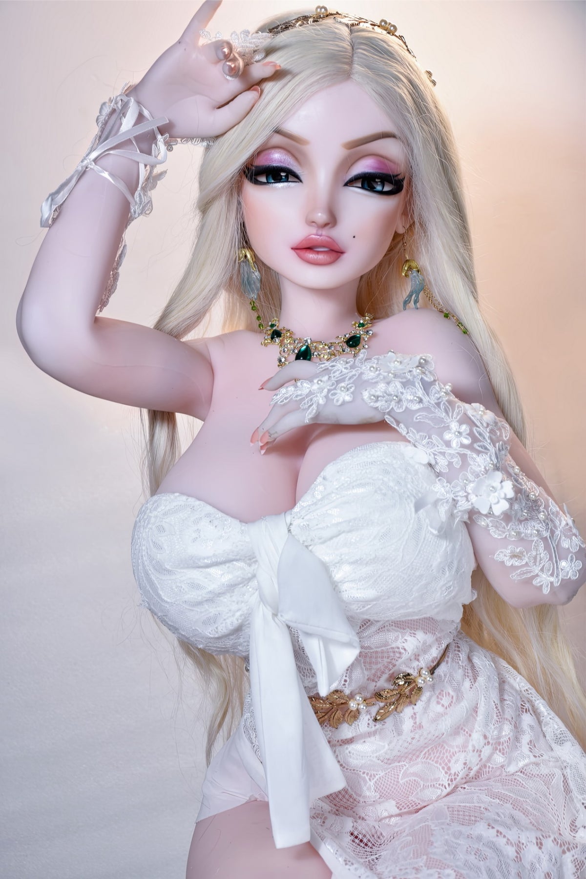 Nathalie Jones (L-Cup) (148cm) | Golden Allure Sex Doll | Elsa Babe Doll