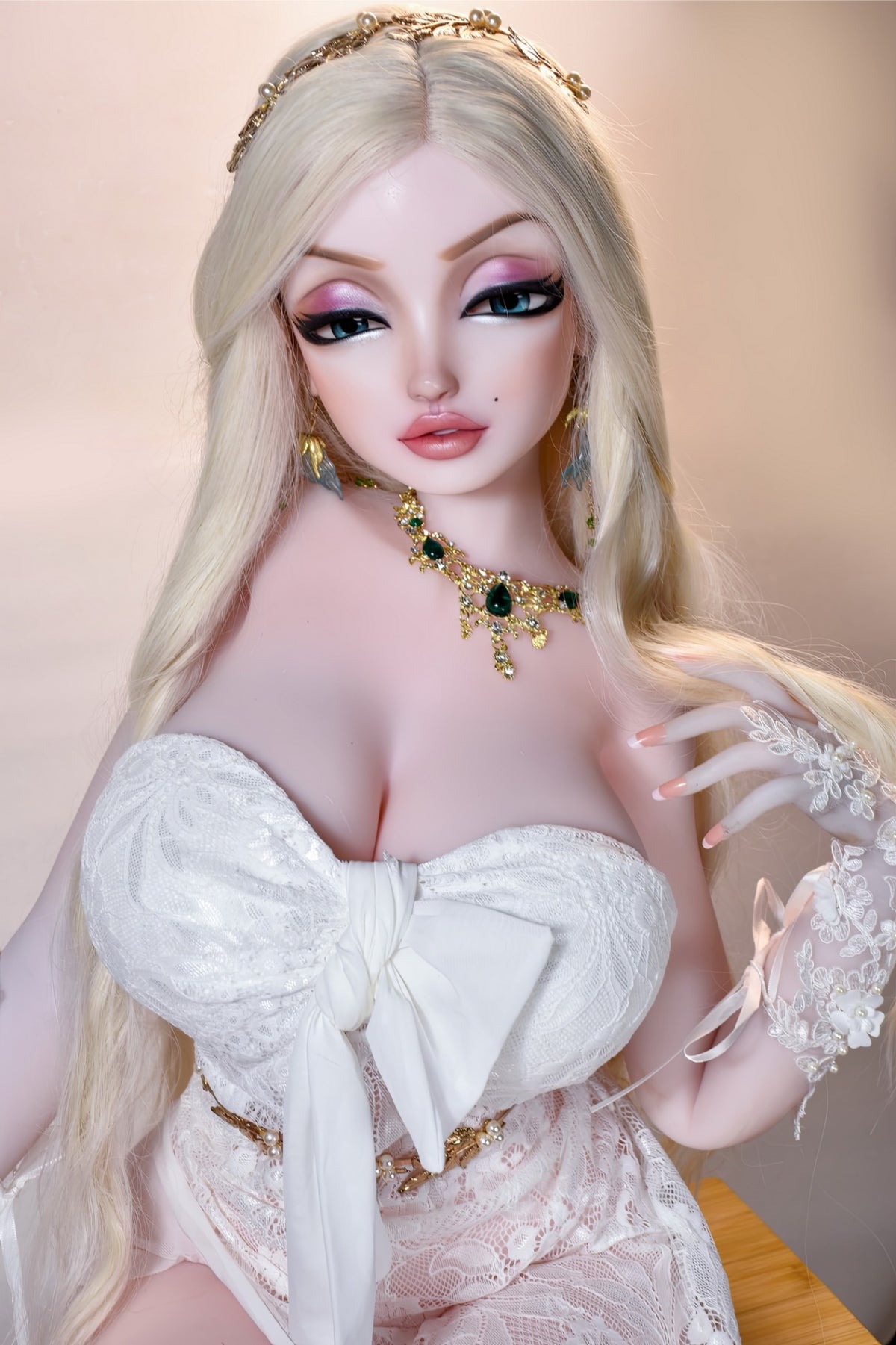 Nathalie Jones (L-Cup) (148cm) | Golden Allure Sex Doll | Elsa Babe Doll