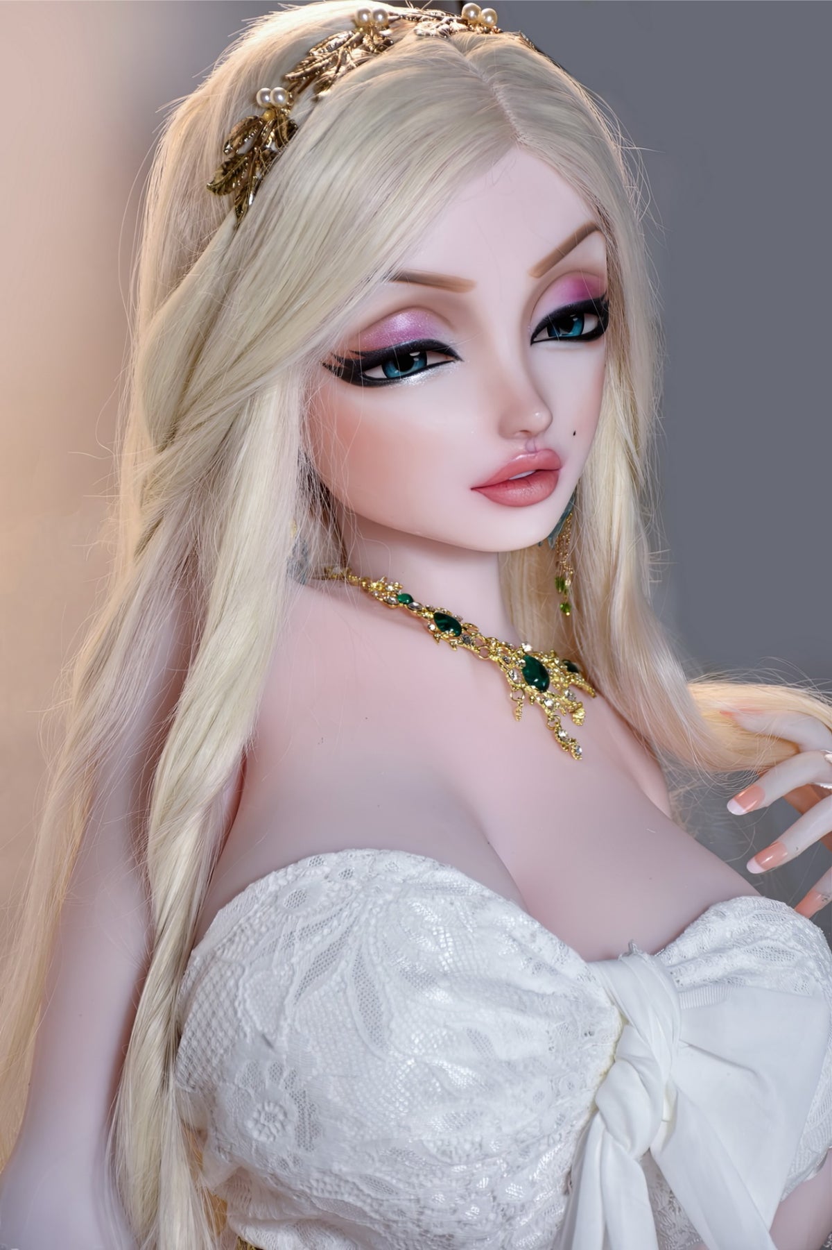 Nathalie Jones (L-Cup) (148cm) | Golden Allure Sex Doll | Elsa Babe Doll