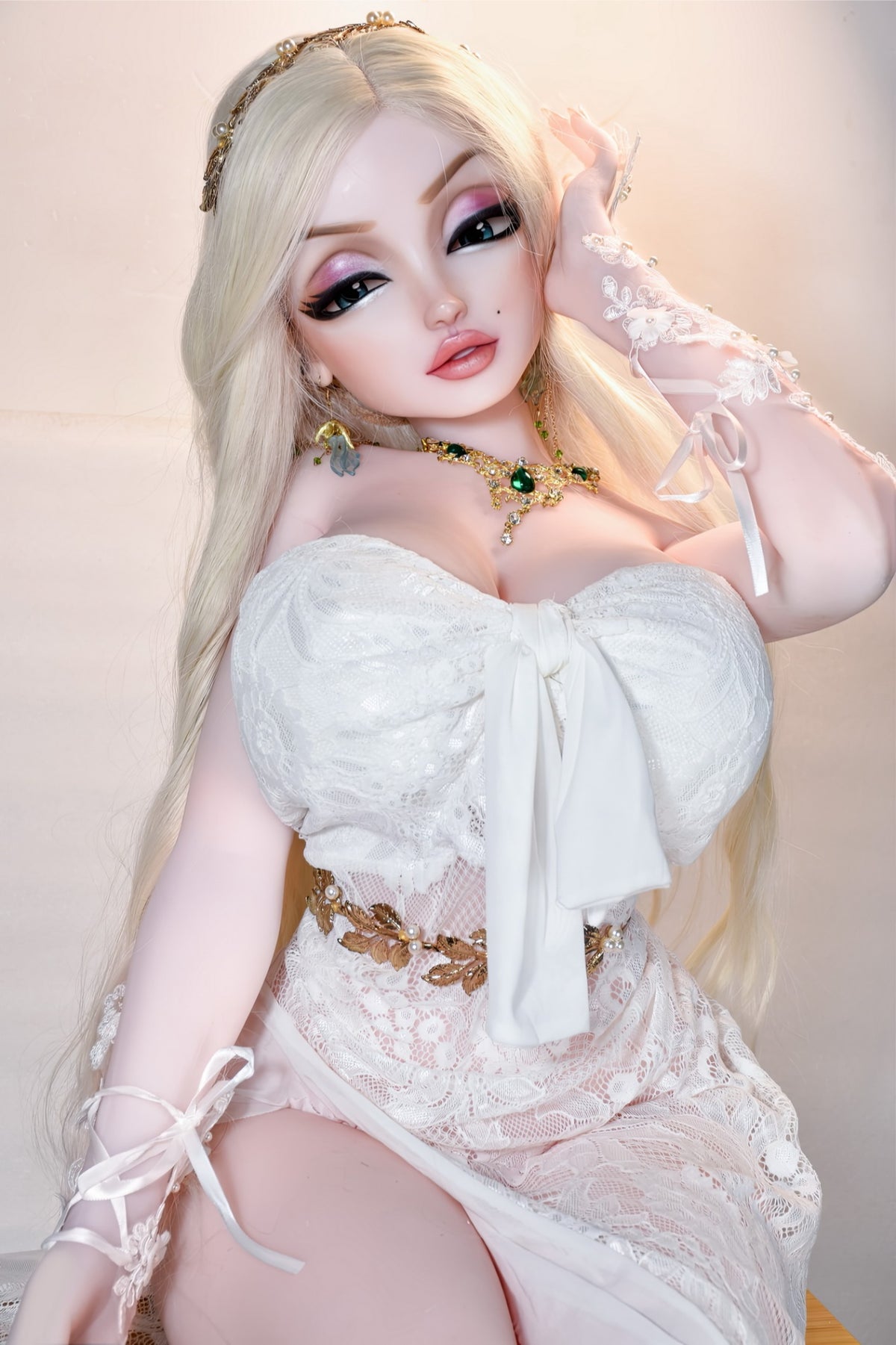 Nathalie Jones (L-Cup) (148cm) | Golden Allure Sex Doll | Elsa Babe Doll