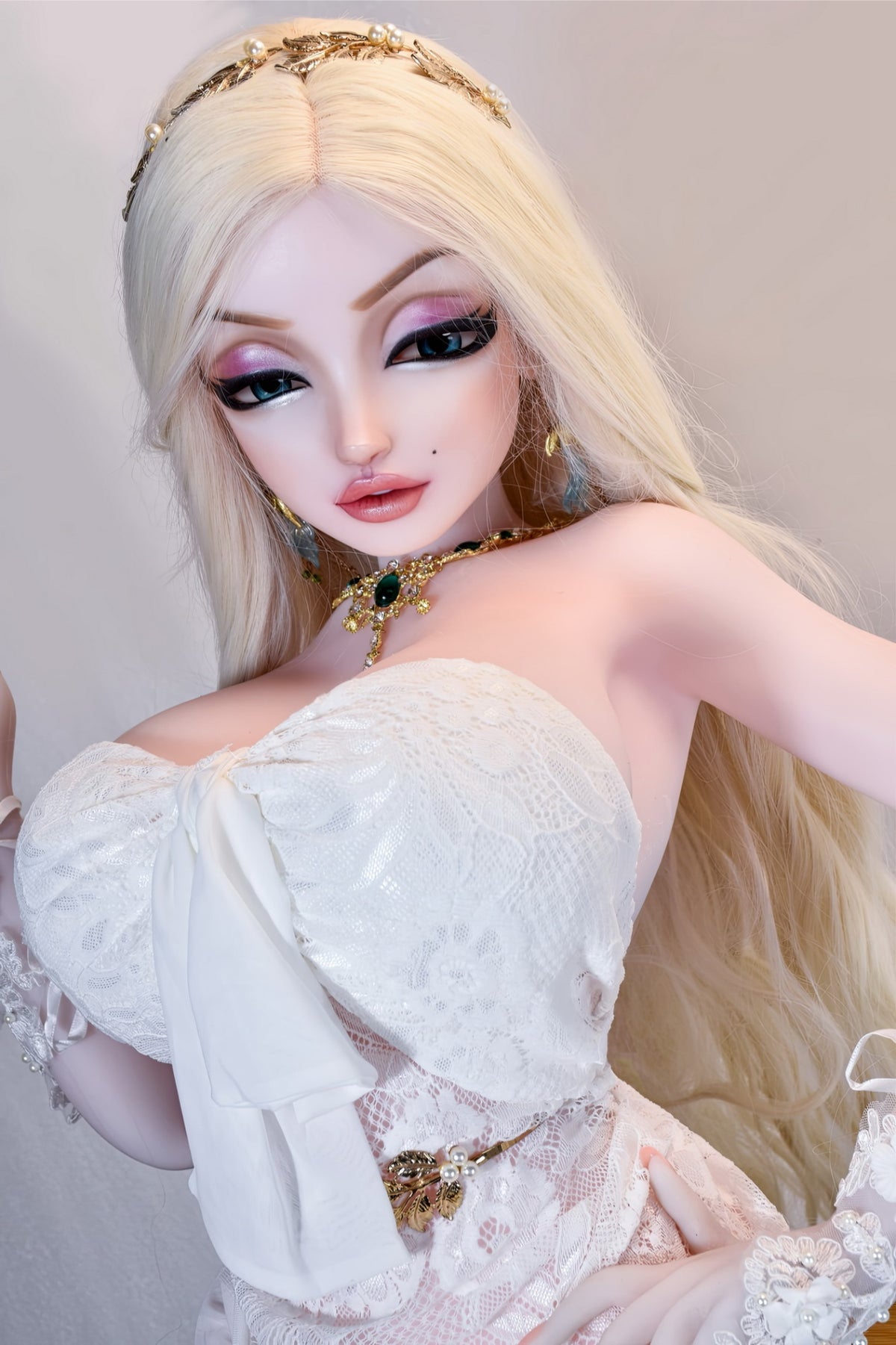 Nathalie Jones (L-Cup) (148cm) | Golden Allure Sex Doll | Elsa Babe Doll