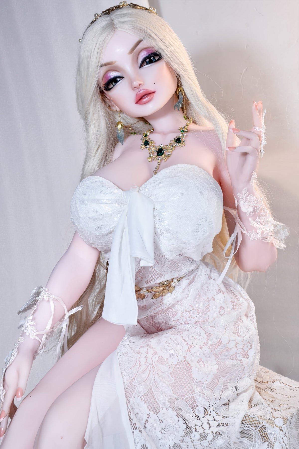 Nathalie Jones (L-Cup) (148cm) | Golden Allure Sex Doll | Elsa Babe Doll