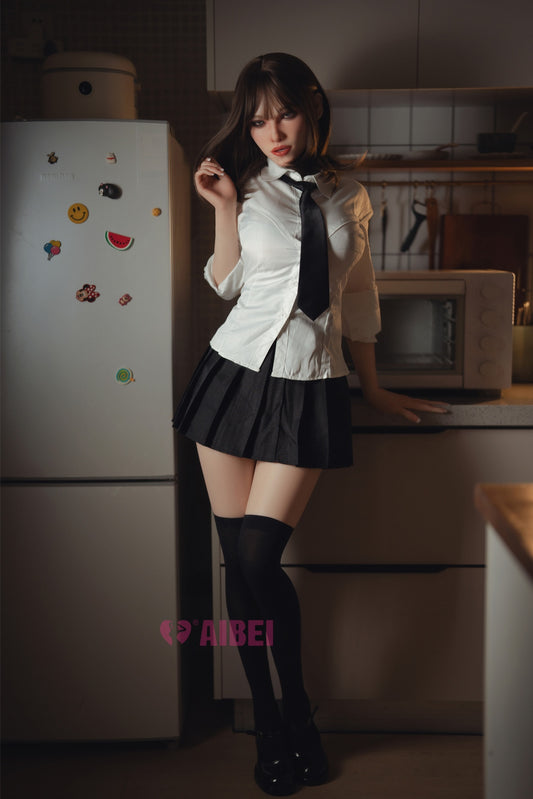 Aria H (F-Cup) (158cm) | Caucasian Brunette Sex Doll | Aibei Doll