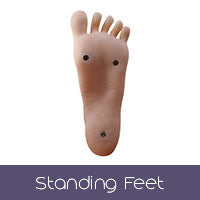 Standing Feet & Shrugging Shoulders (+$50 AUD)