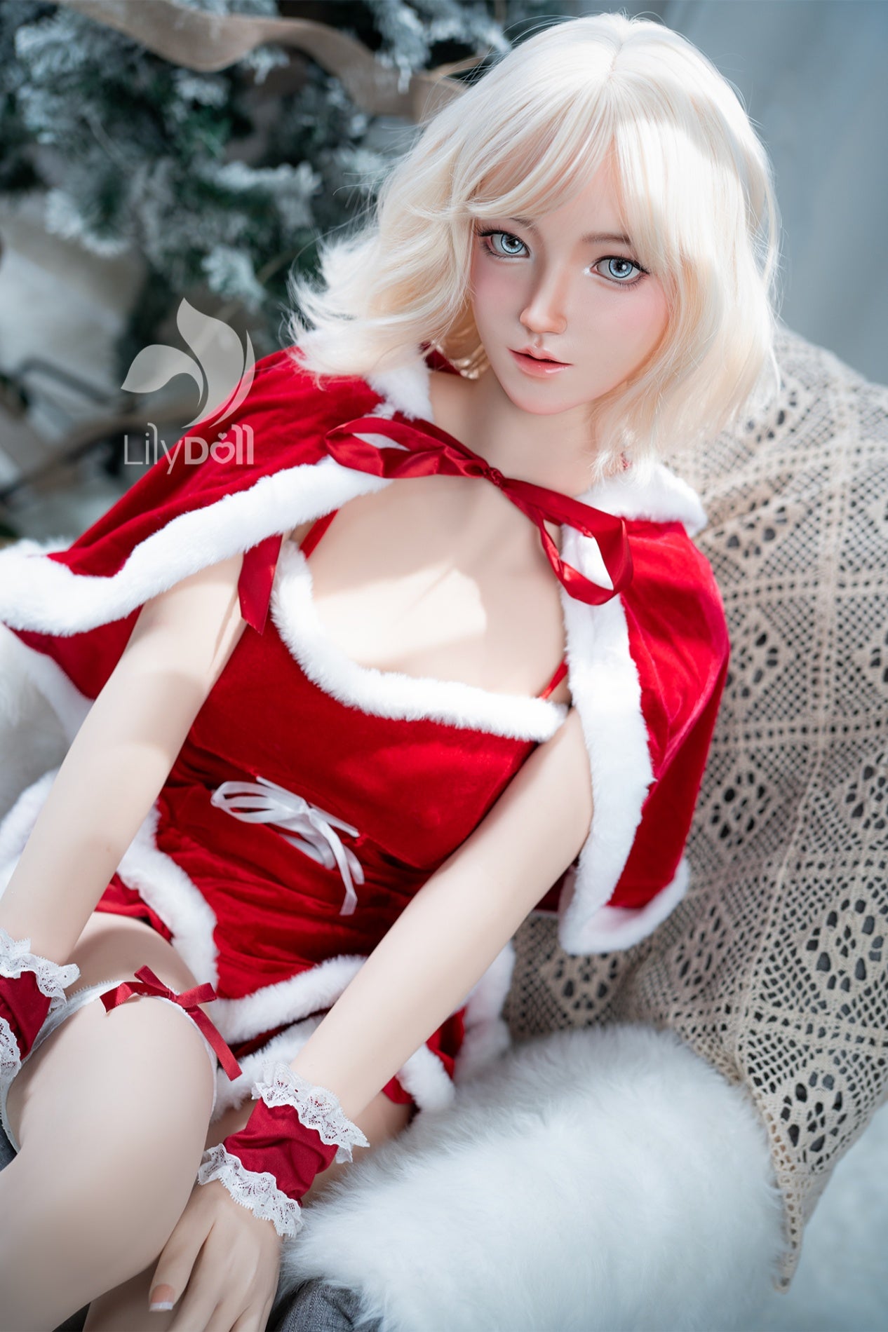 Freya C (D-Cup) (158cm) | Blonde Christmas Sex Doll | Lily Doll