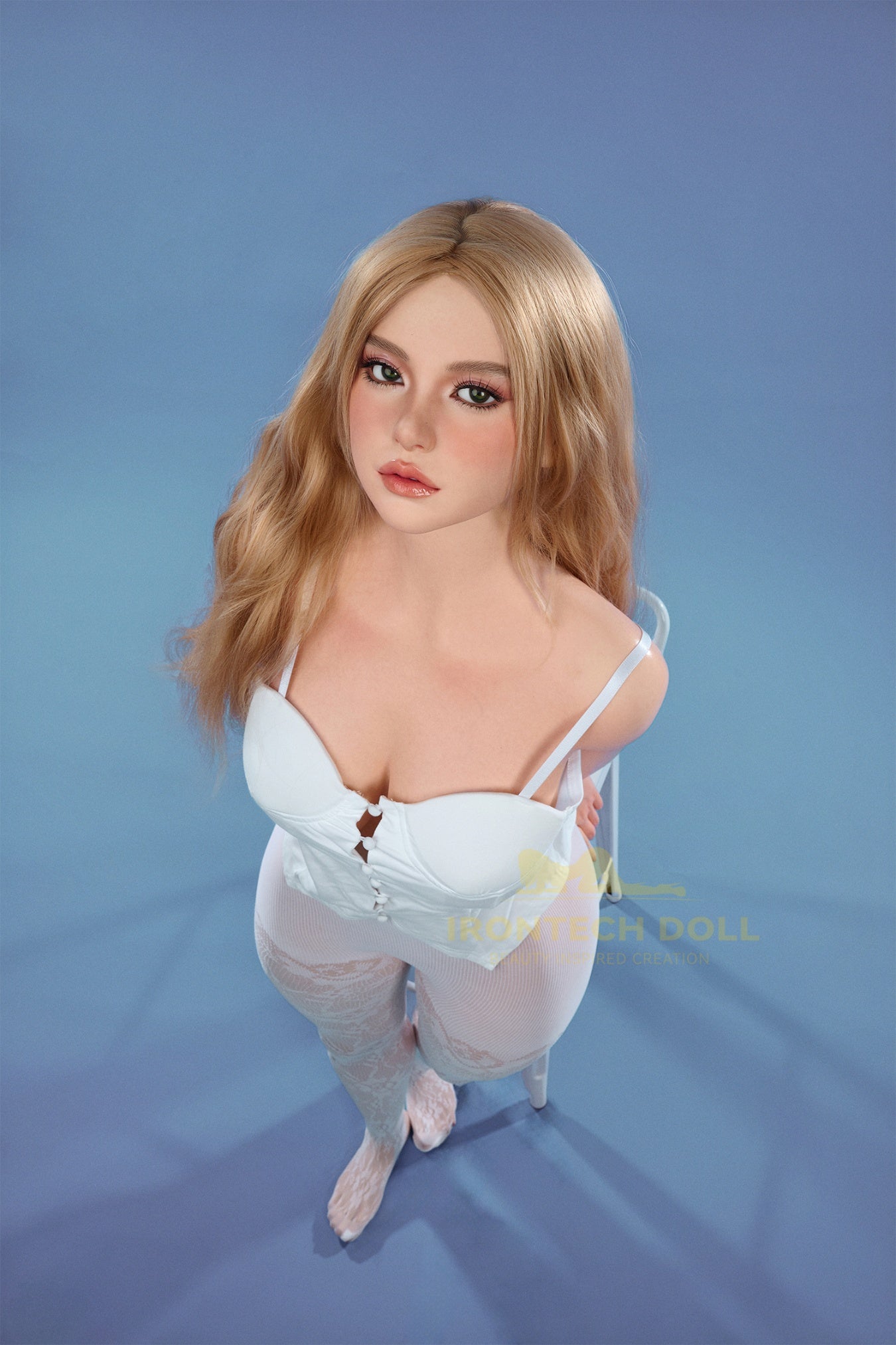 Eileen A (H-Cup) (164cm) | Blonde Thick Curvy Sex Doll | Irontech Doll