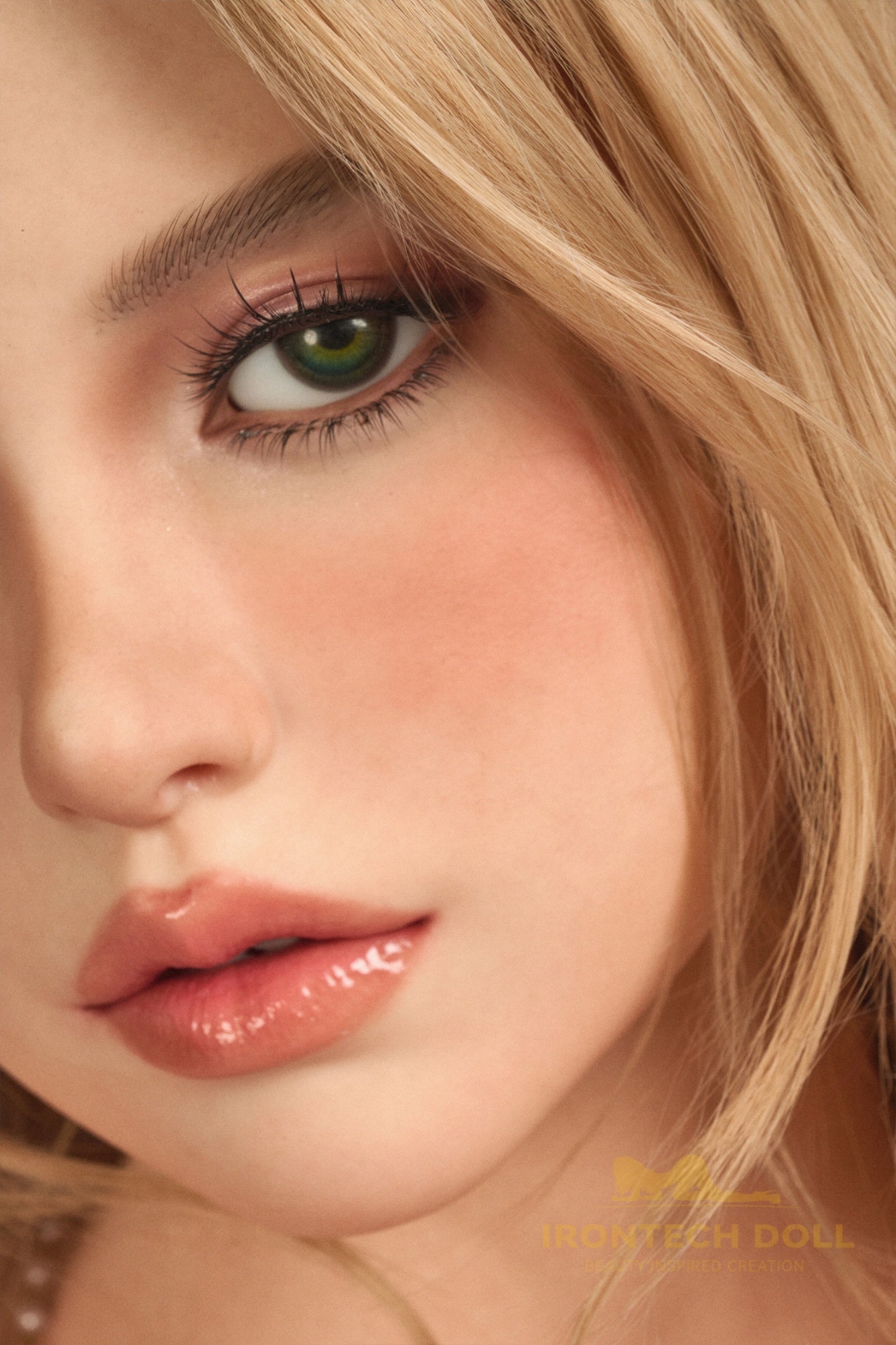 Eileen A (H-Cup) (164cm) | Blonde Thick Curvy Sex Doll | Irontech Doll