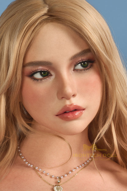 Eileen A (H-Cup) (164cm) | Blonde Thick Curvy Sex Doll | Irontech Doll
