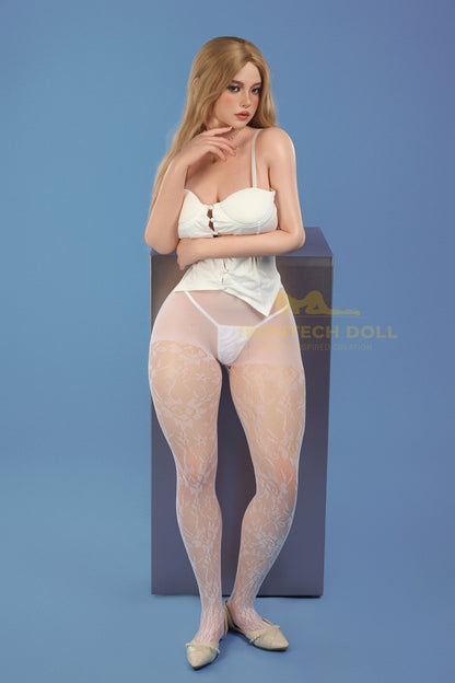 Eileen A (H-Cup) (164cm) | Blonde Thick Curvy Sex Doll | Irontech Doll
