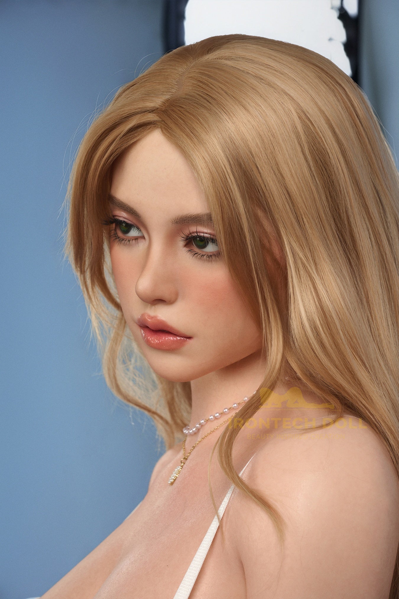 Eileen A (H-Cup) (164cm) | Blonde Thick Curvy Sex Doll | Irontech Doll