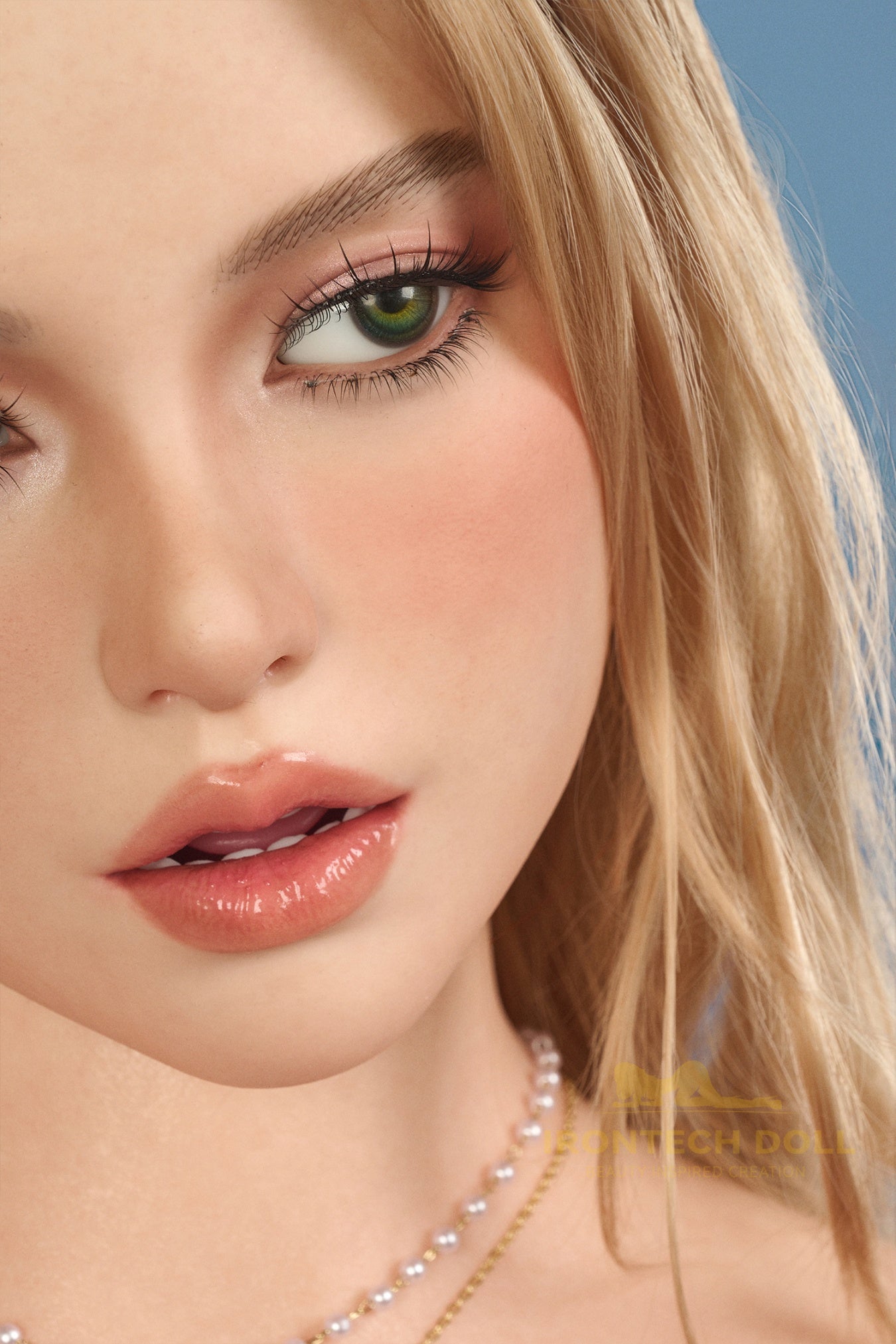 Eileen A (H-Cup) (164cm) | Blonde Thick Curvy Sex Doll | Irontech Doll