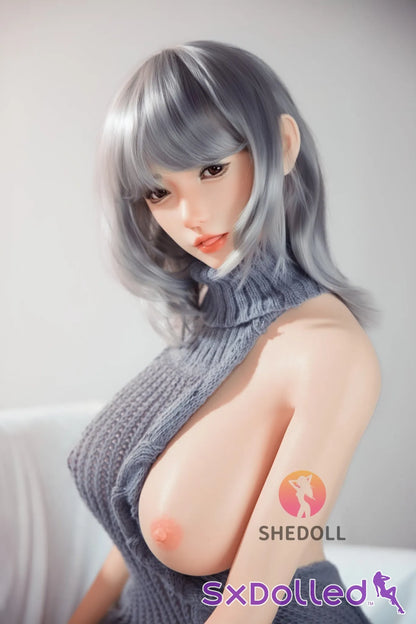 Achu A (H-Cup) (163cm) | Busty Mature Asian Sex Doll | SHEDOLL H-Cup / 163cm / Silver Sex Doll