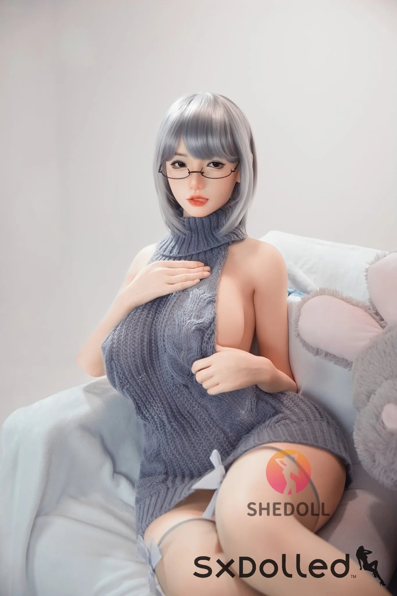 Achu A (H-Cup) (163cm) | Busty Mature Asian Sex Doll | SHEDOLL H-Cup / 163cm / Silver Sex Doll