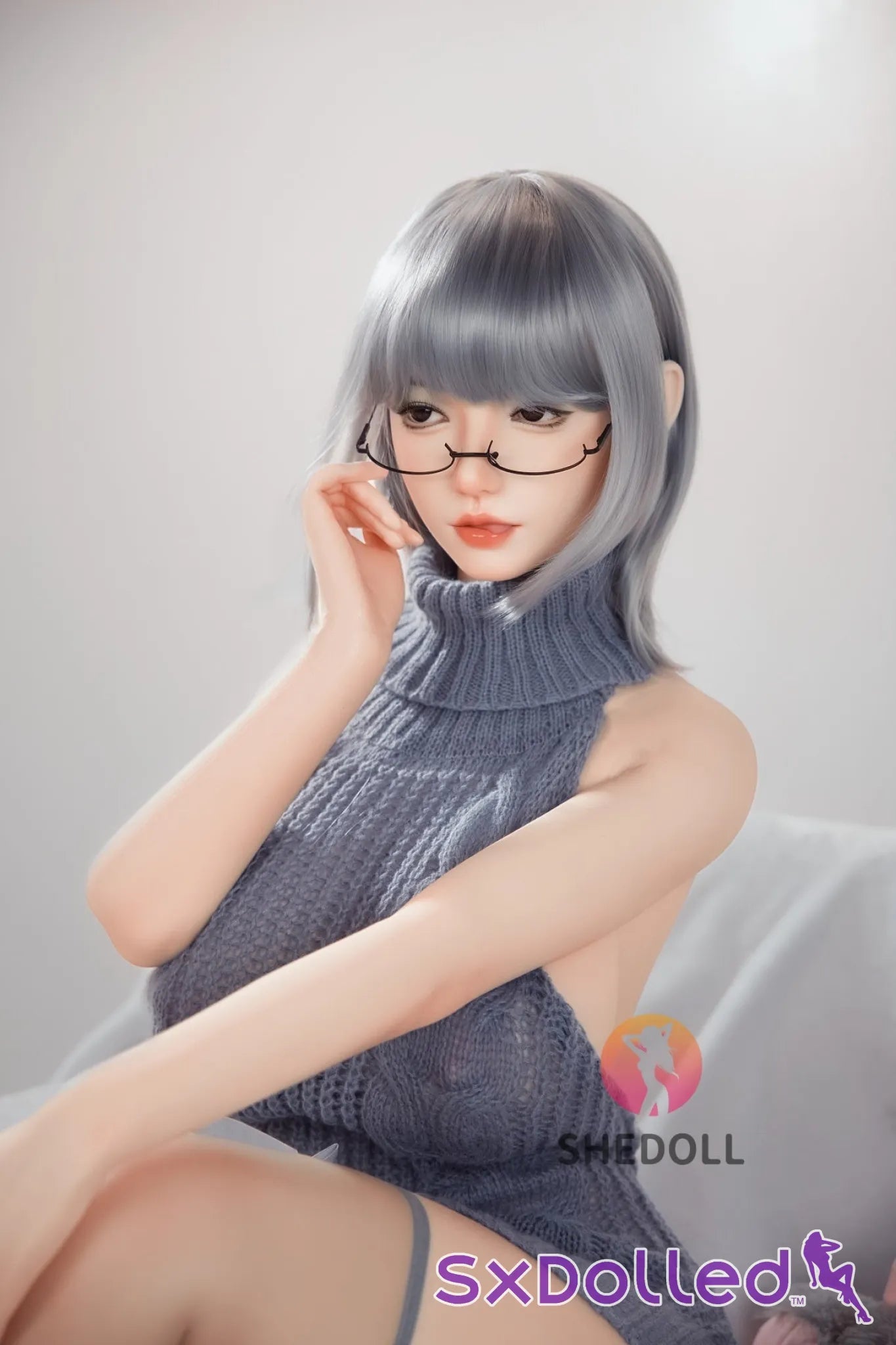 Achu A (H-Cup) (163cm) | Busty Mature Asian Sex Doll | SHEDOLL H-Cup / 163cm / Silver Sex Doll