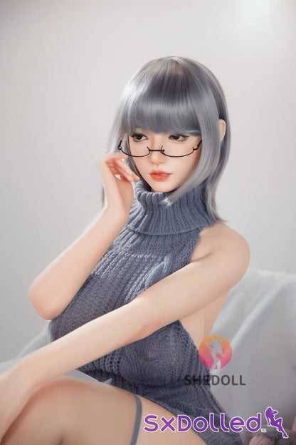 Achu A (H-Cup) (163cm) | Busty Mature Asian Sex Doll | SHEDOLL H-Cup / 163cm / Silver Sex Doll