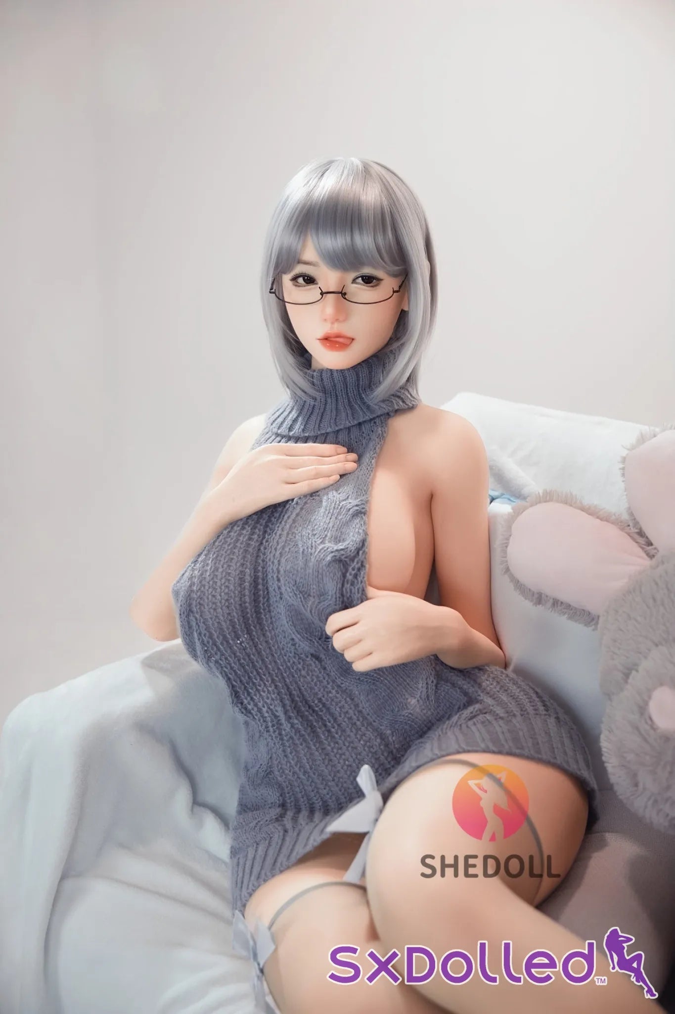 Achu A (H-Cup) (163cm) | Busty Mature Asian Sex Doll | SHEDOLL H-Cup / 163cm / Silver Sex Doll