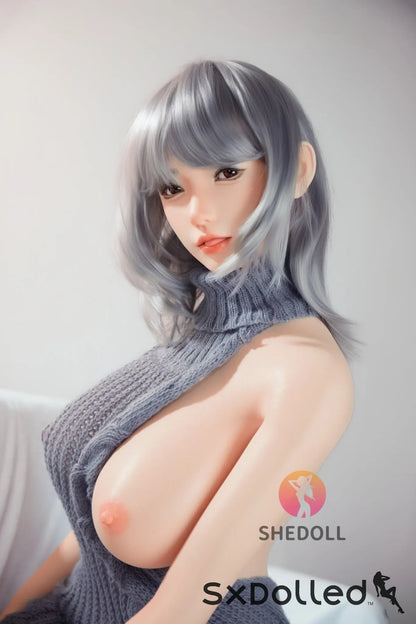 Achu A (H-Cup) (163cm) | Busty Mature Asian Sex Doll | SHEDOLL H-Cup / 163cm / Silver Sex Doll