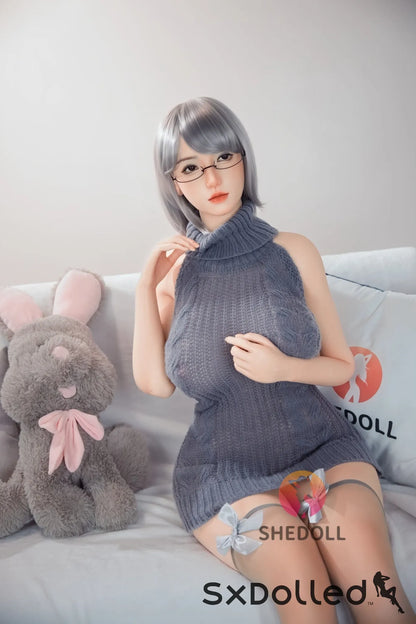 Achu A (H-Cup) (163cm) | Busty Mature Asian Sex Doll | SHEDOLL H-Cup / 163cm / Silver Sex Doll