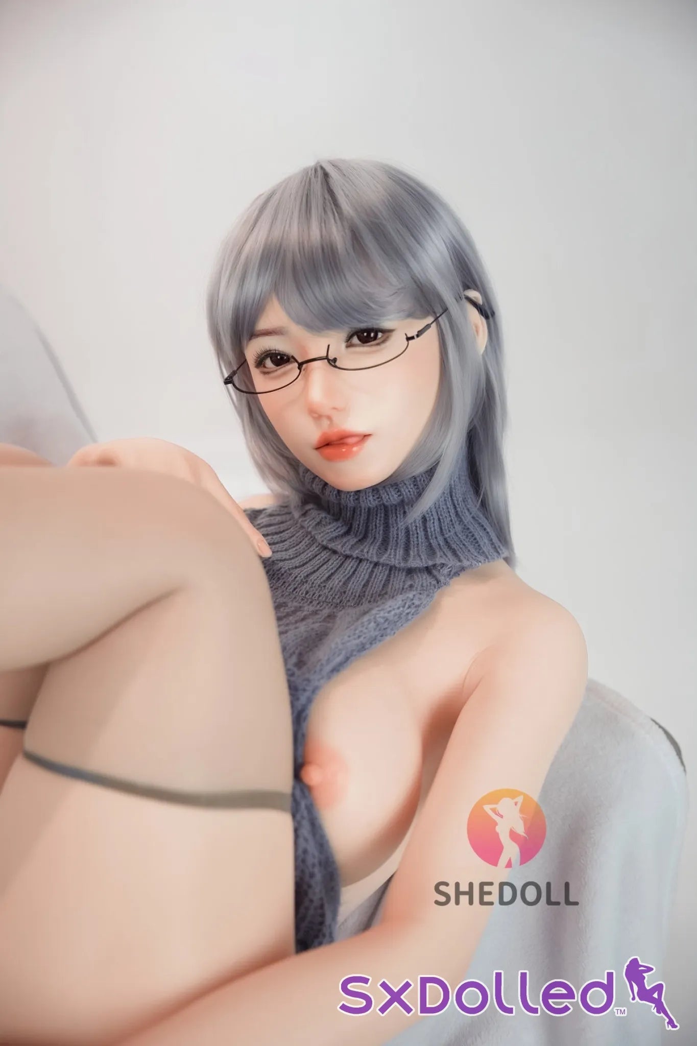 Achu A (H-Cup) (163cm) | Busty Mature Asian Sex Doll | SHEDOLL H-Cup / 163cm / Silver Sex Doll