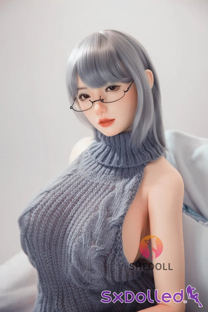 Achu A (H-Cup) (163cm) | Busty Mature Asian Sex Doll | SHEDOLL H-Cup / 163cm / Silver Sex Doll