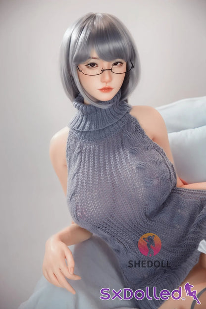 Achu A (H-Cup) (163cm) | Busty Mature Asian Sex Doll | SHEDOLL H-Cup / 163cm / Silver Sex Doll