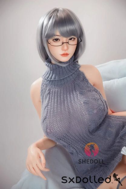 Achu A (H-Cup) (163cm) | Busty Mature Asian Sex Doll | SHEDOLL H-Cup / 163cm / Silver Sex Doll