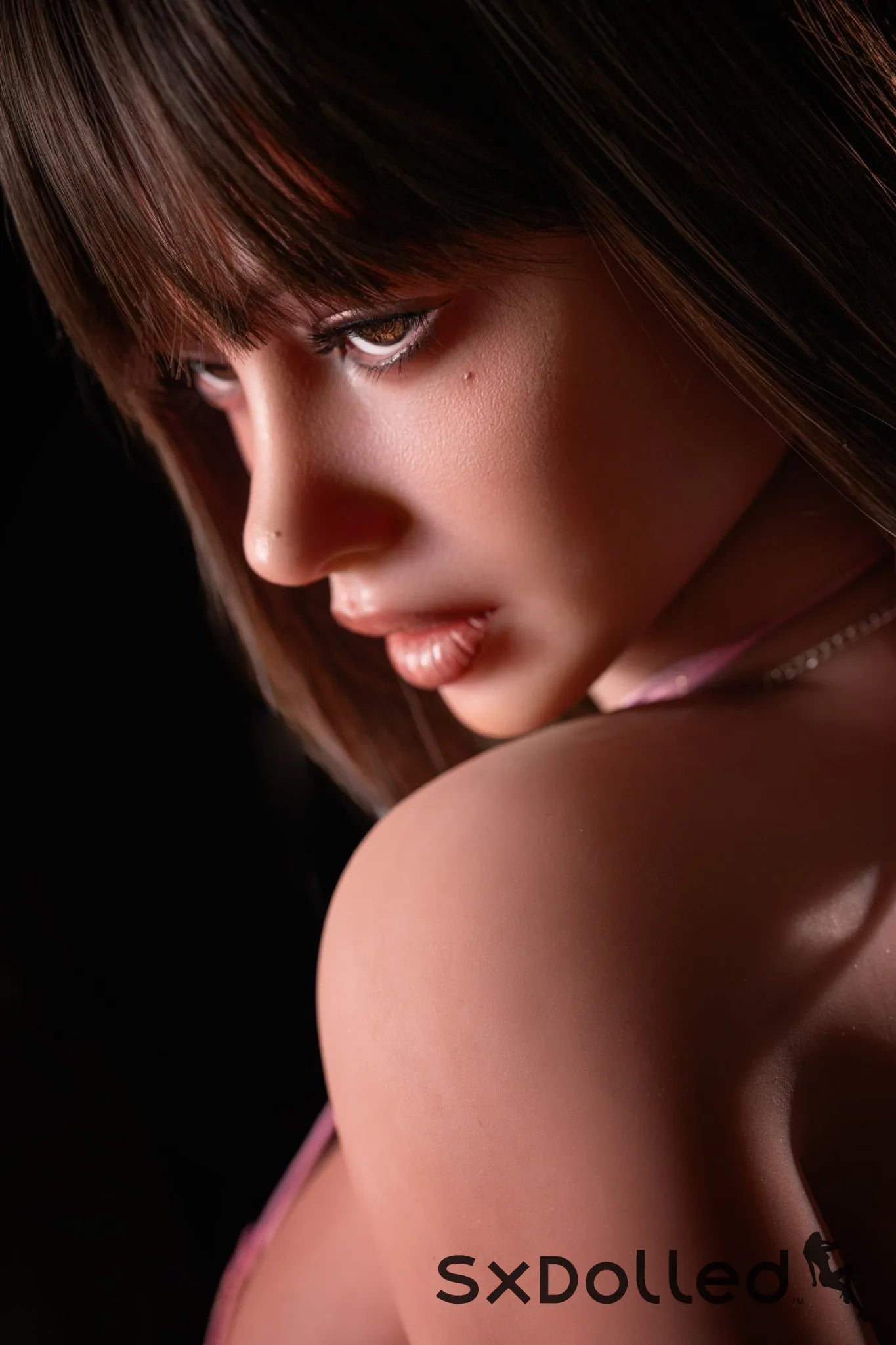 Aelita (G-Cup) (162cm) | Pear Latina Curvy Sex Doll | Orangein Doll G-Cup / 162cm / Ombre Sex Doll