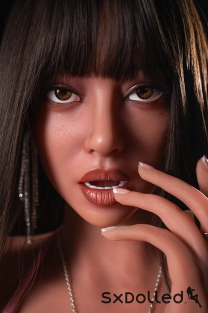 Aelita (G-Cup) (162cm) | Pear Latina Curvy Sex Doll | Orangein Doll G-Cup / 162cm / Ombre Sex Doll