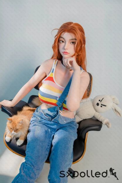 Aglaia (E-Cup) (163cm) | Orange Hair Pear Japanese Sex Doll | AITIA E-Cup / 163cm / Orange Sex Doll