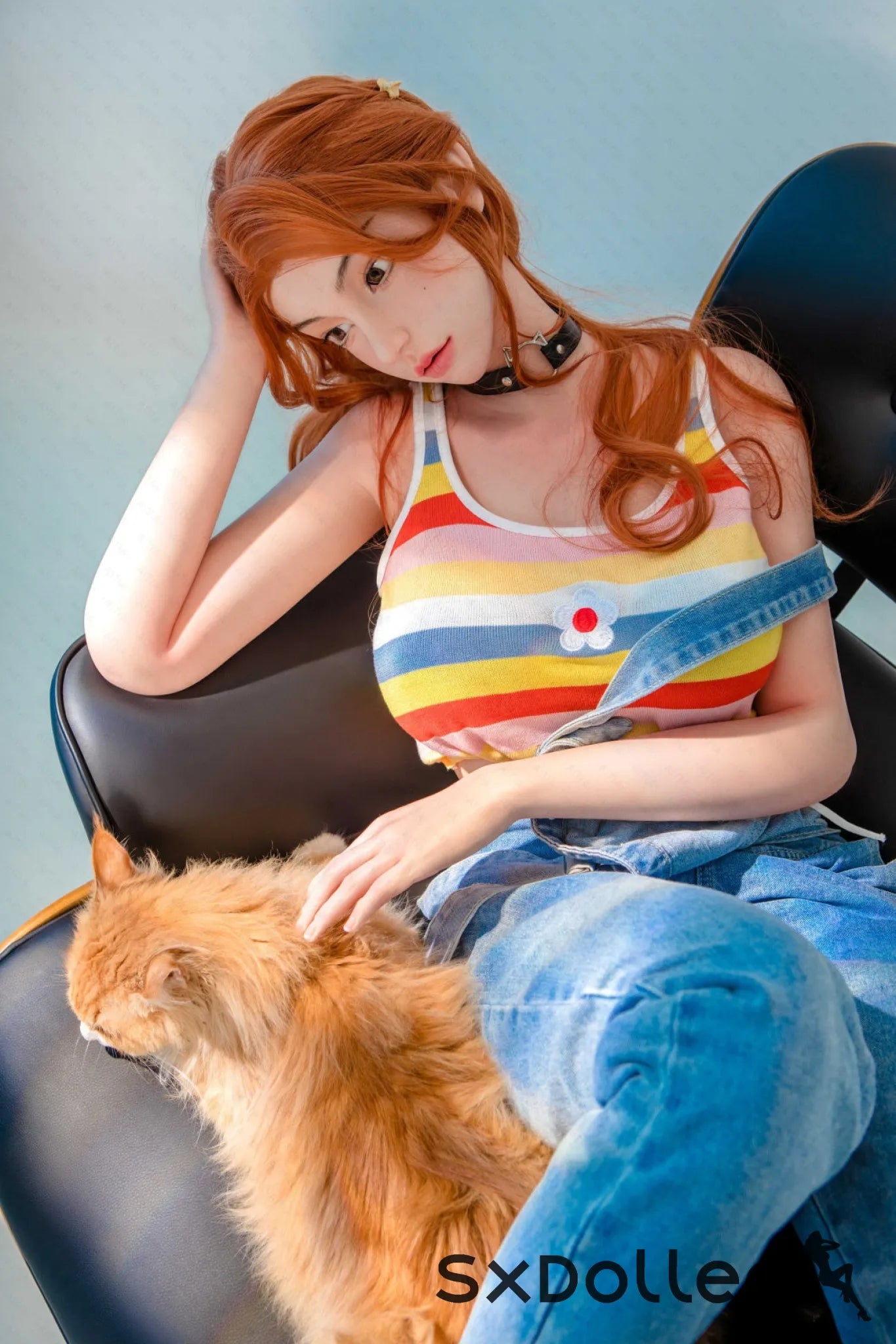 Aglaia (E-Cup) (163cm) | Orange Hair Pear Japanese Sex Doll | AITIA E-Cup / 163cm / Orange Sex Doll