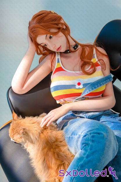 Aglaia (E-Cup) (163cm) | Orange Hair Pear Japanese Sex Doll | AITIA E-Cup / 163cm / Orange Sex Doll