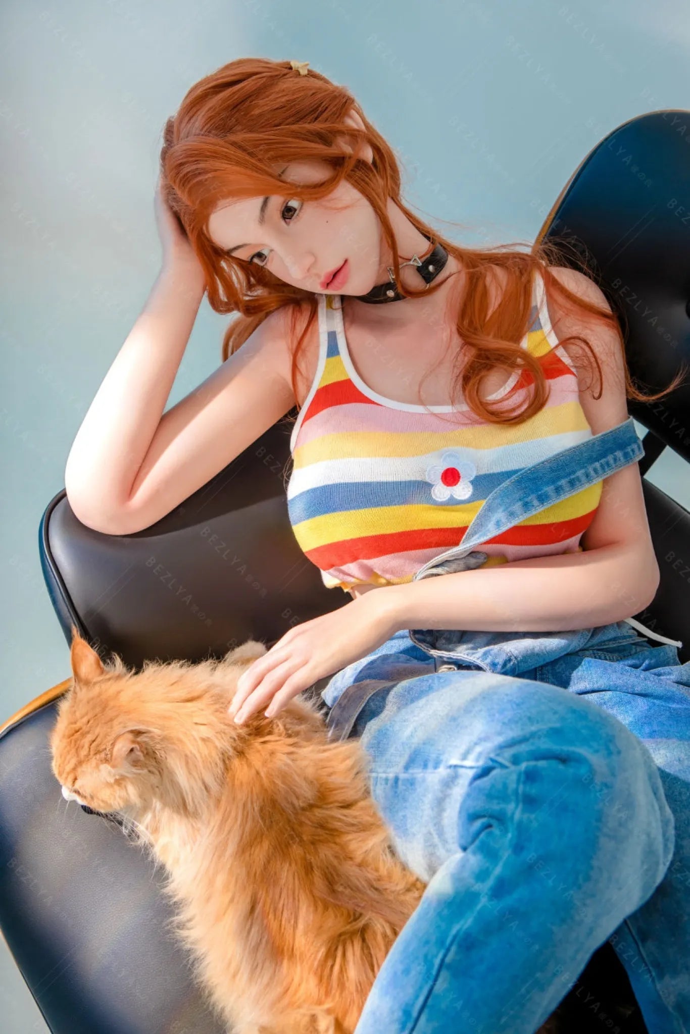 Aglaia (E-Cup) (163cm) | Sex Doll E-Cup / 163cm / Orange Sex Doll