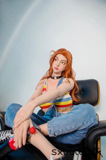 Aglaia (E-Cup) (163cm) | Sex Doll E-Cup / 163cm / Orange Sex Doll