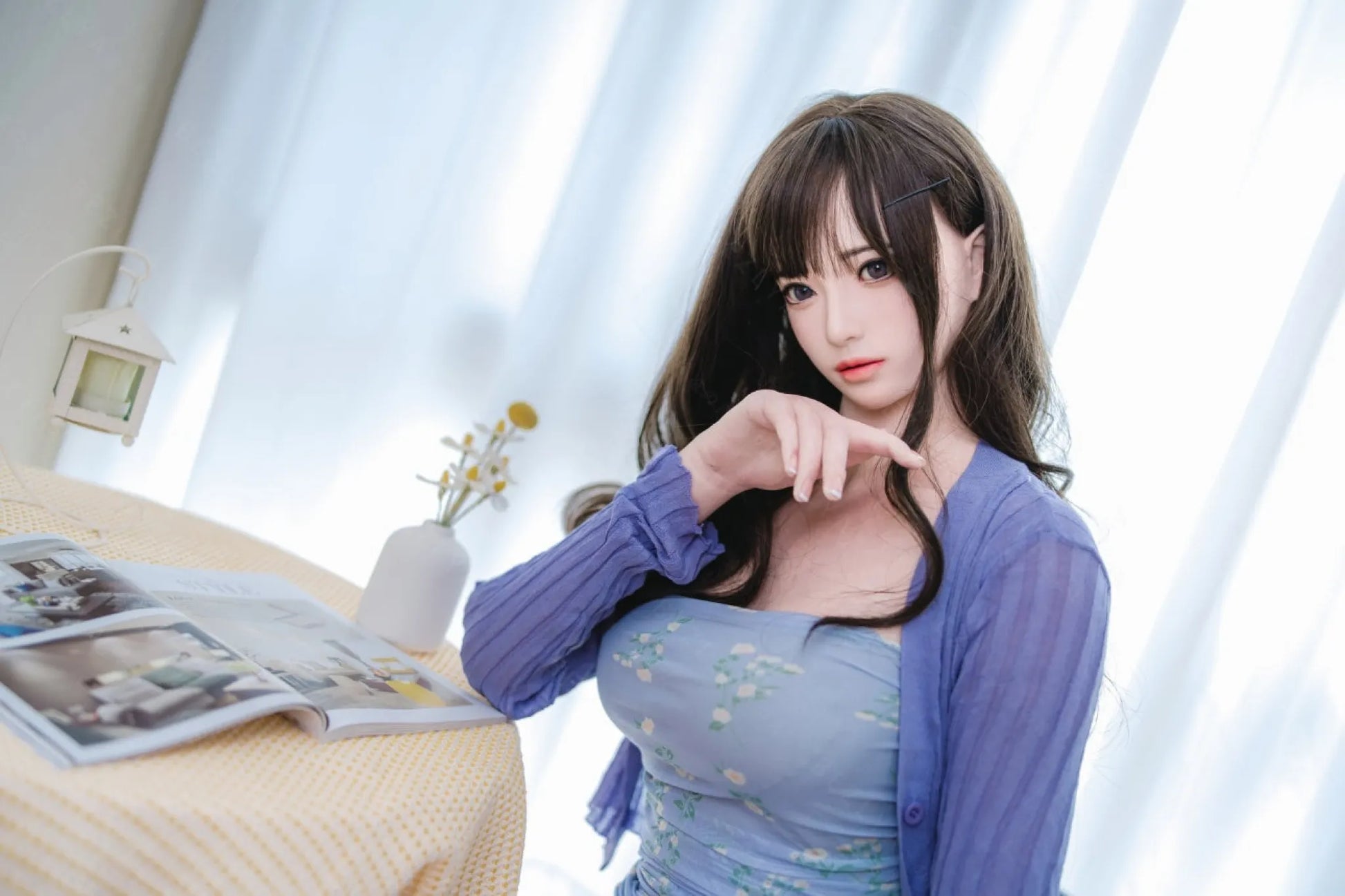 Aina (E-Cup) (162cm) | Sex Doll E-Cup / 162cm / Brunette Sex Doll