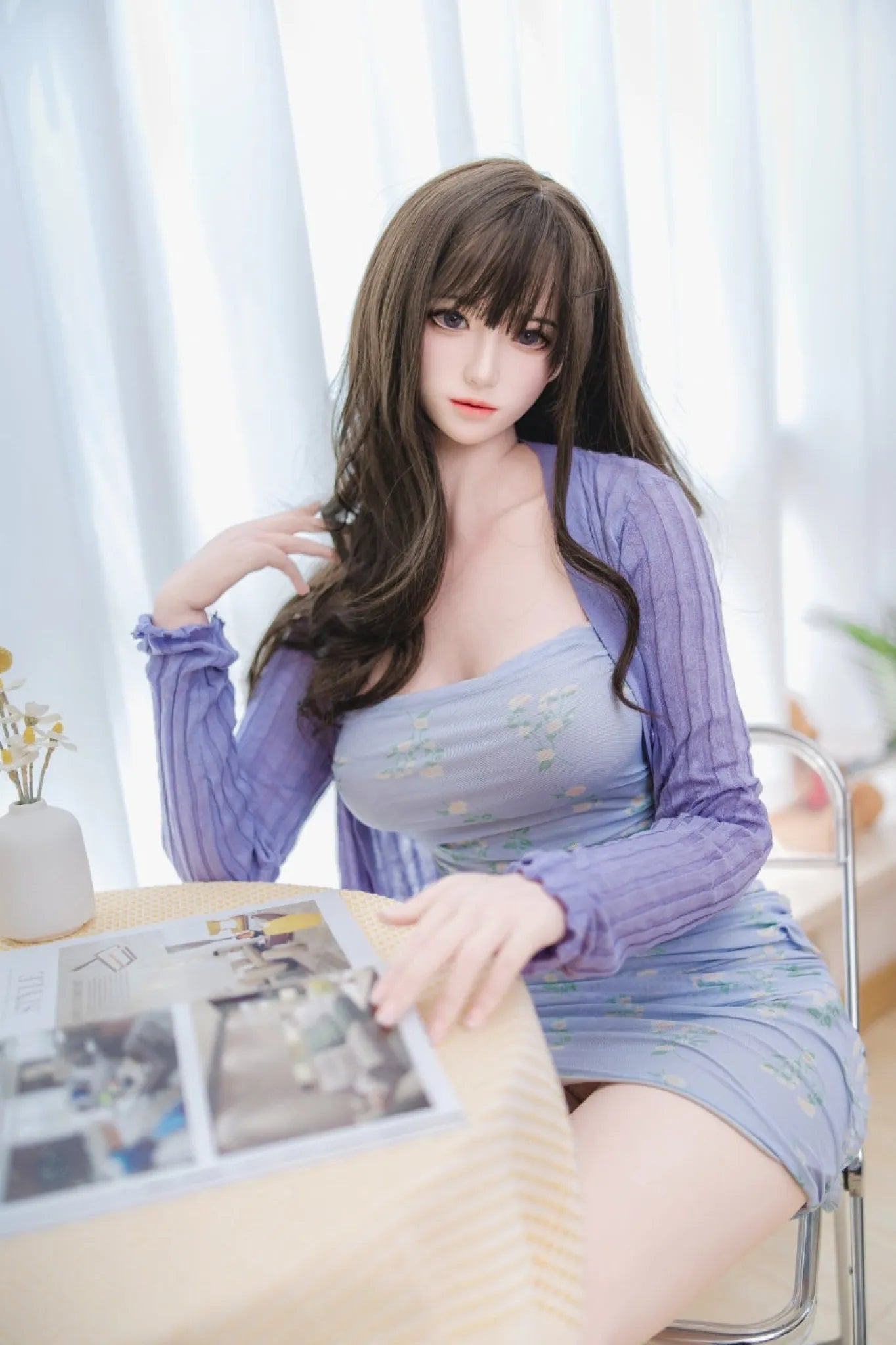 Aina (E-Cup) (162cm) | Sex Doll E-Cup / 162cm / Brunette Sex Doll