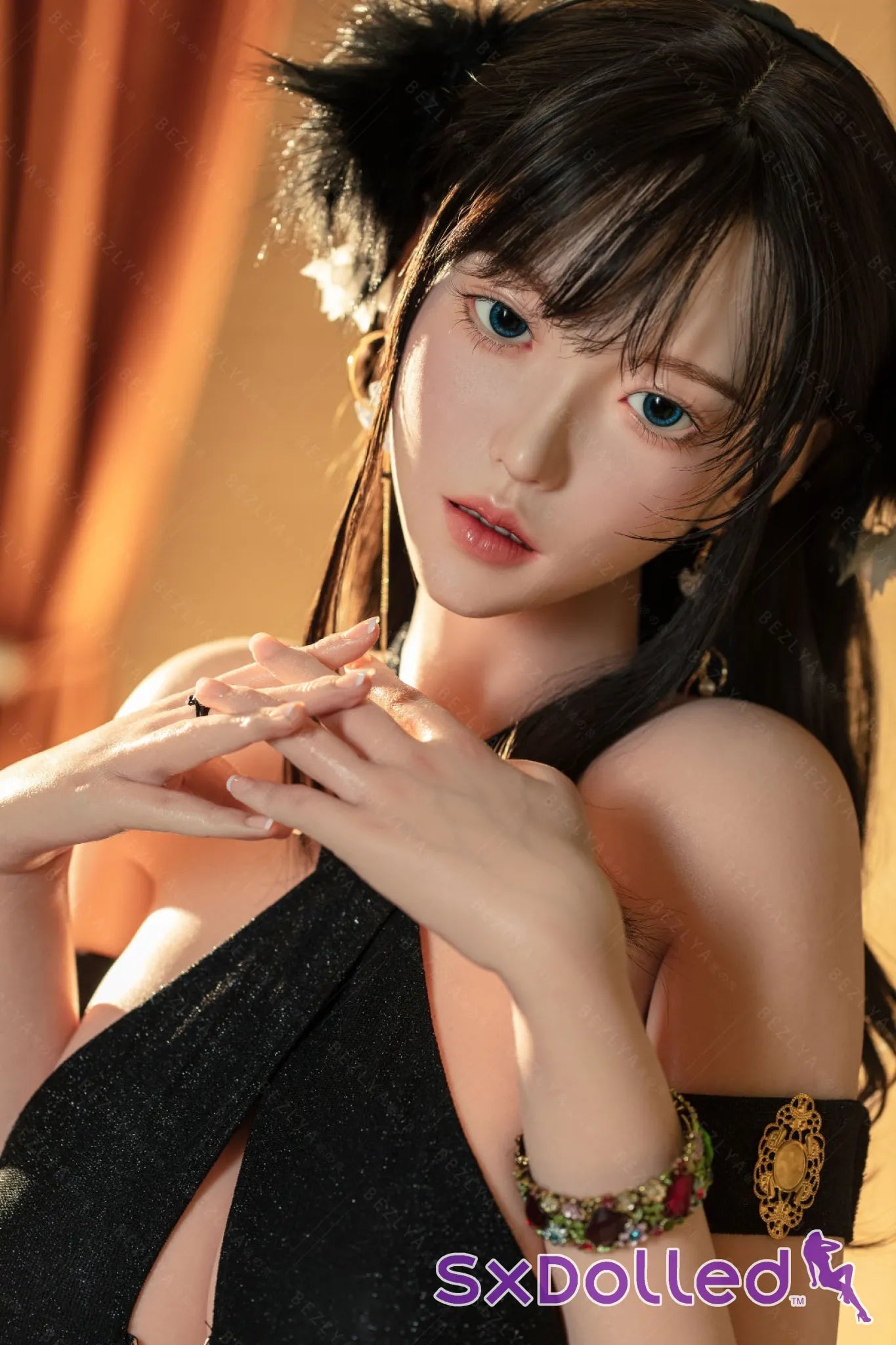 Airi (K-Cup) (155cm) | Sex Doll K-Cup / 155cm / Black Sex Doll