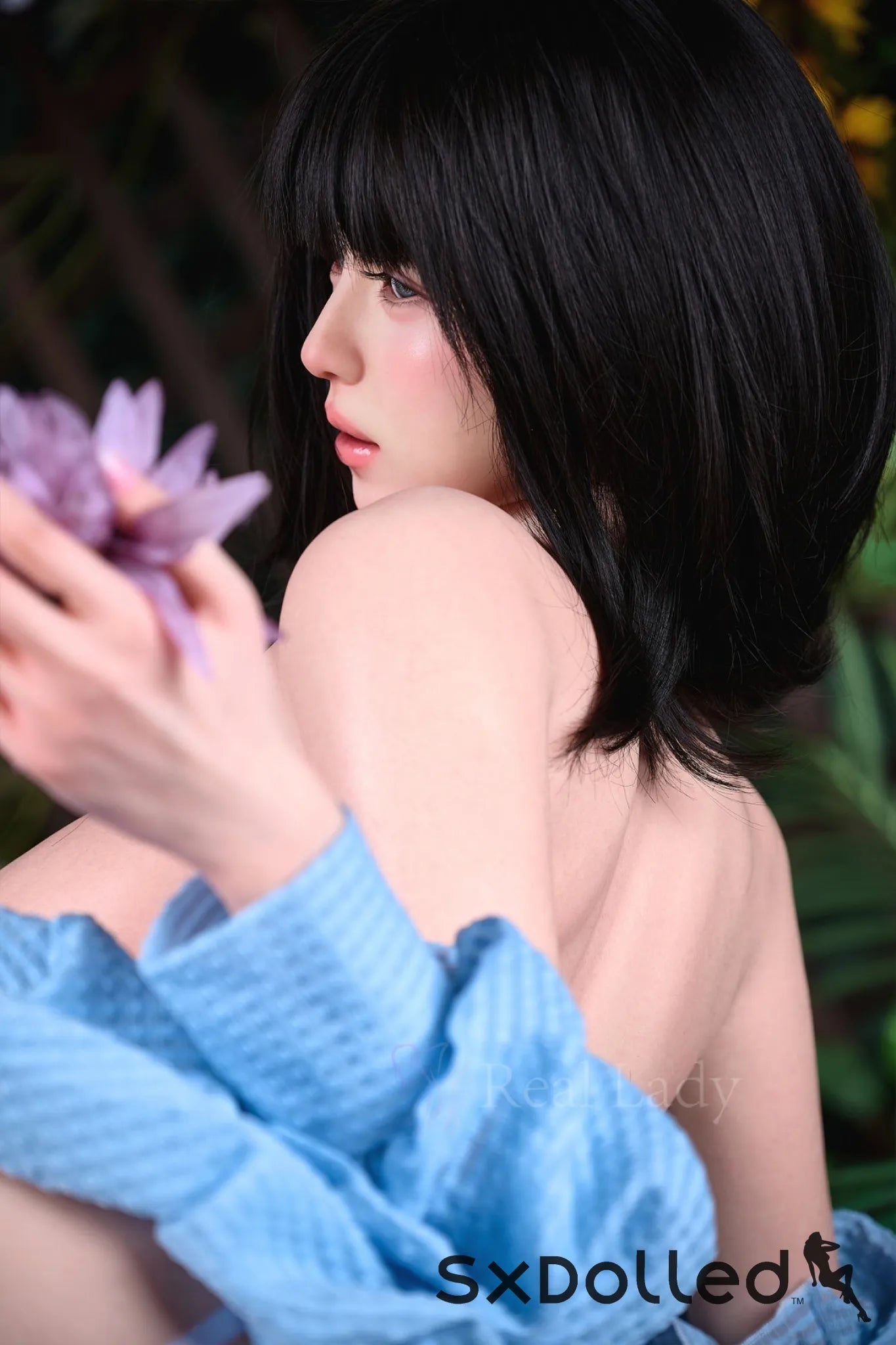 Alara A (H-Cup) (150cm) | Thick Curvy Asian Sex Doll | Real Lady H-Cup / 150cm / Black Sex Doll