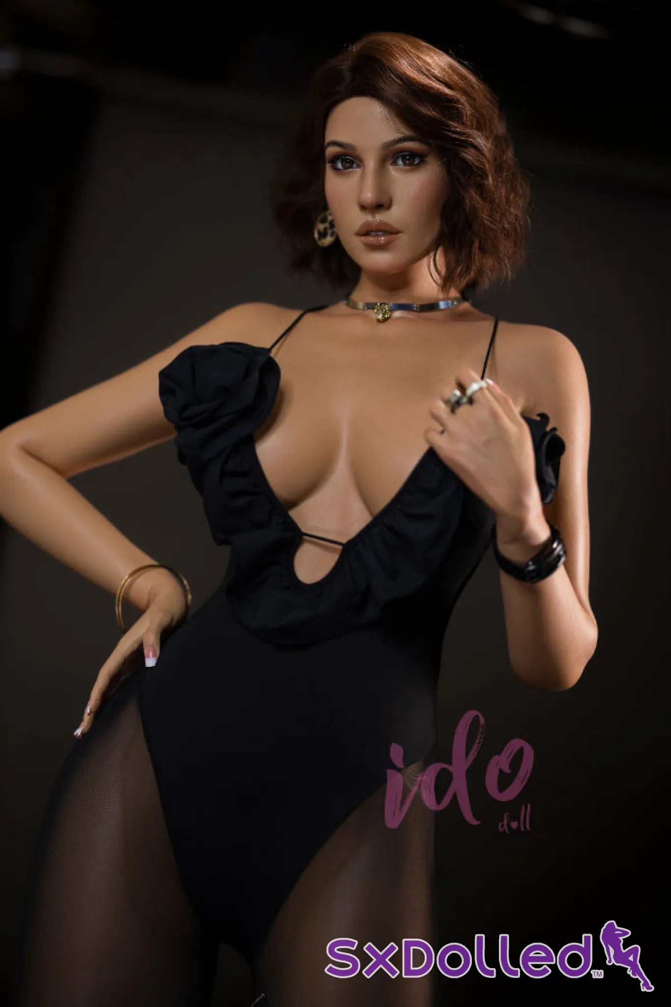 Alessia A (F-Cup) (167cm) | Tanned Sexy Latina Sex Doll | IDODOLL F-Cup / 167cm / Brunette Sex Doll
