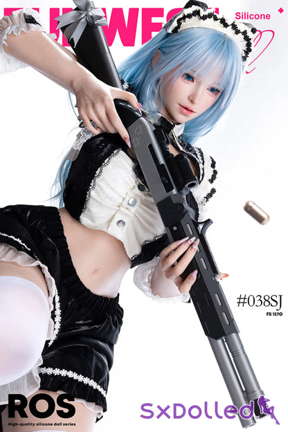 Alice C (G-Cup) (157cm) | Maid Cosplay Sex Doll | Funwest Doll - G-Cup / 157cm / Blue - Sex Doll