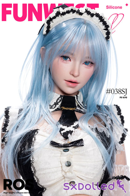 Alice C (G-Cup) (157cm) | Maid Cosplay Sex Doll | Funwest Doll - G-Cup / 157cm / Blue - Sex Doll
