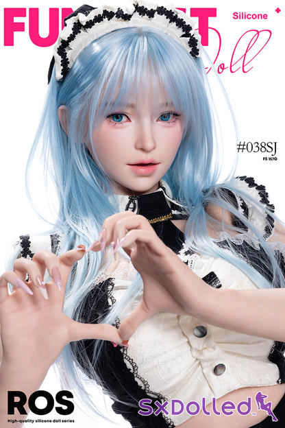 Alice C (G-Cup) (157cm) | Maid Cosplay Sex Doll | Funwest Doll - G-Cup / 157cm / Blue - Sex Doll