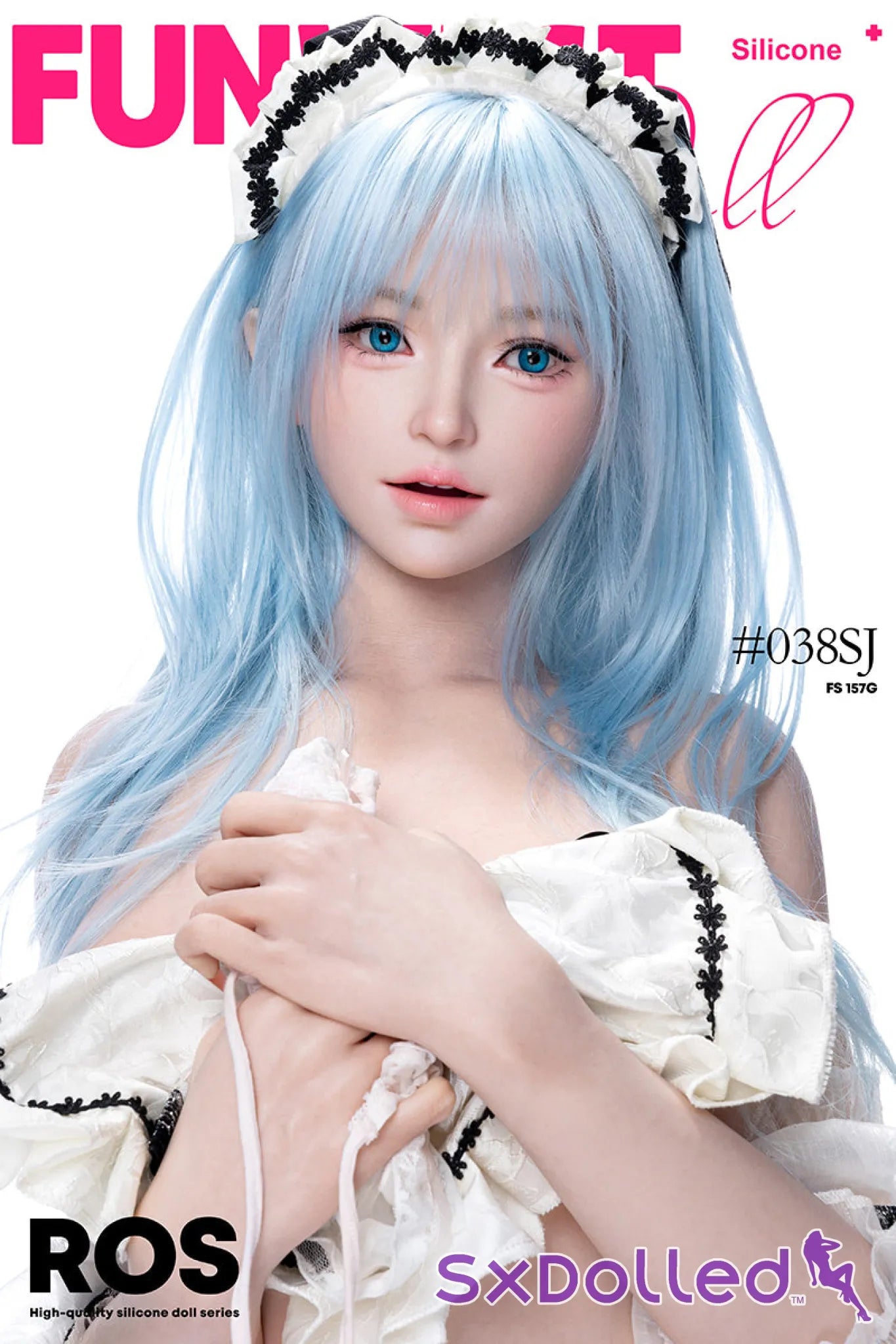Alice C (G-Cup) (157cm) | Maid Cosplay Sex Doll | Funwest Doll - G-Cup / 157cm / Blue - Sex Doll