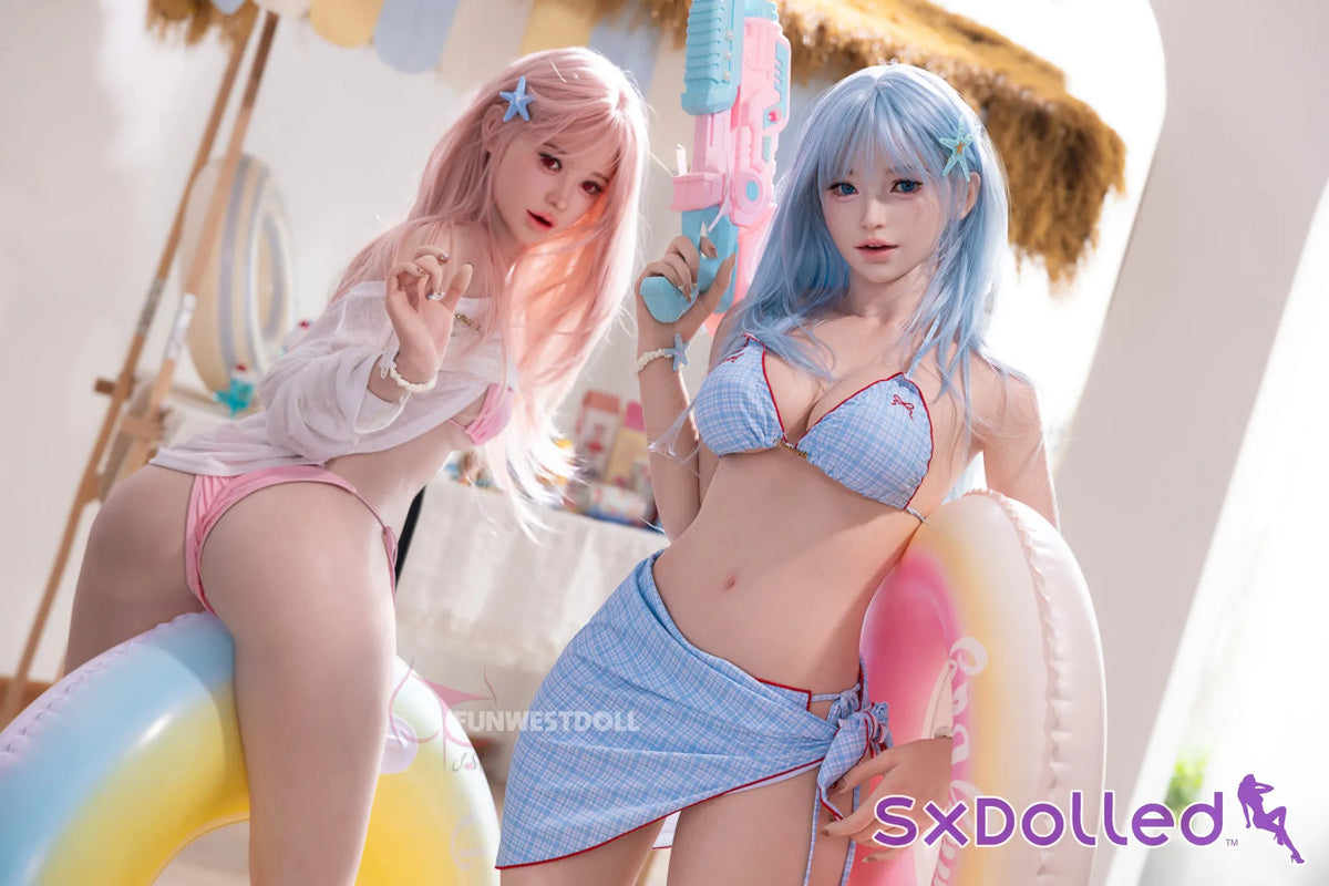 Alice D (F-Cup) (159cm) | Playful Blue-Haired Beauty Sex Doll | Funwest Doll - F-Cup / 159cm / Blue - Sex Doll