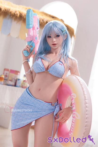 Alice D (F-Cup) (159cm) | Playful Blue-Haired Beauty Sex Doll | Funwest Doll - F-Cup / 159cm / Blue - Sex Doll