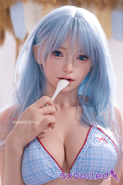 Alice D (F-Cup) (159cm) | Playful Blue-Haired Beauty Sex Doll | Funwest Doll - F-Cup / 159cm / Blue - Sex Doll