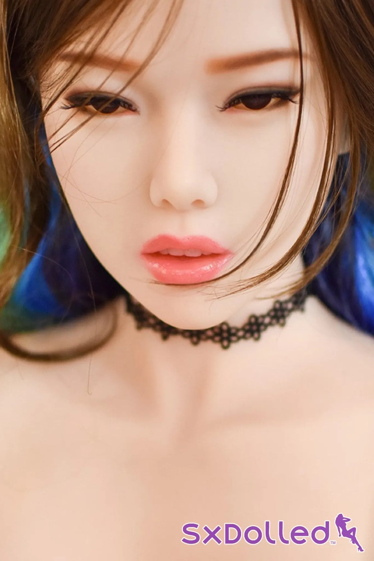 Allegra A (F-Cup) (165cm) | Midnight Azure Temptress Sex Doll | 6YE Doll - F-Cup / 165cm / Brunette - Sex Doll