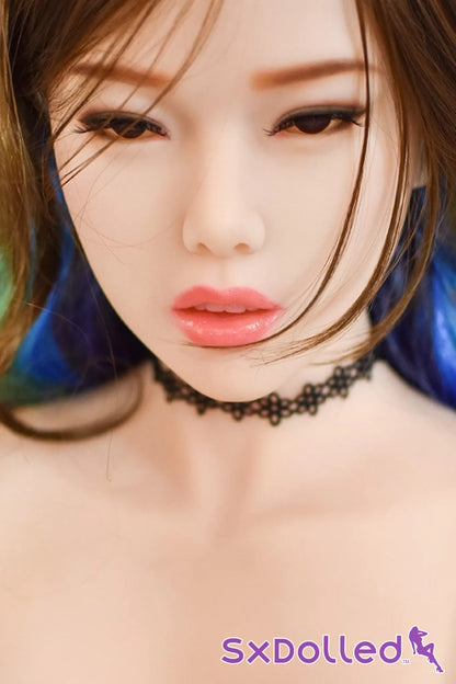 Allegra A (F-Cup) (165cm) | Midnight Azure Temptress Sex Doll | 6YE Doll - F-Cup / 165cm / Brunette - Sex Doll