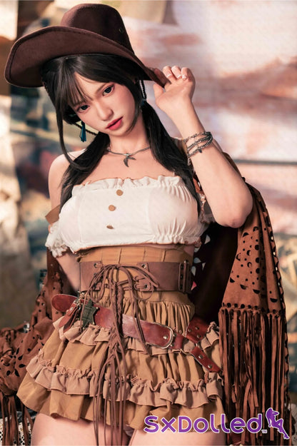Amane (E-Cup) (162cm) | Black Hair Silicone Japanese Sex Doll | AITIA E-Cup / 162cm / Black Sex Doll