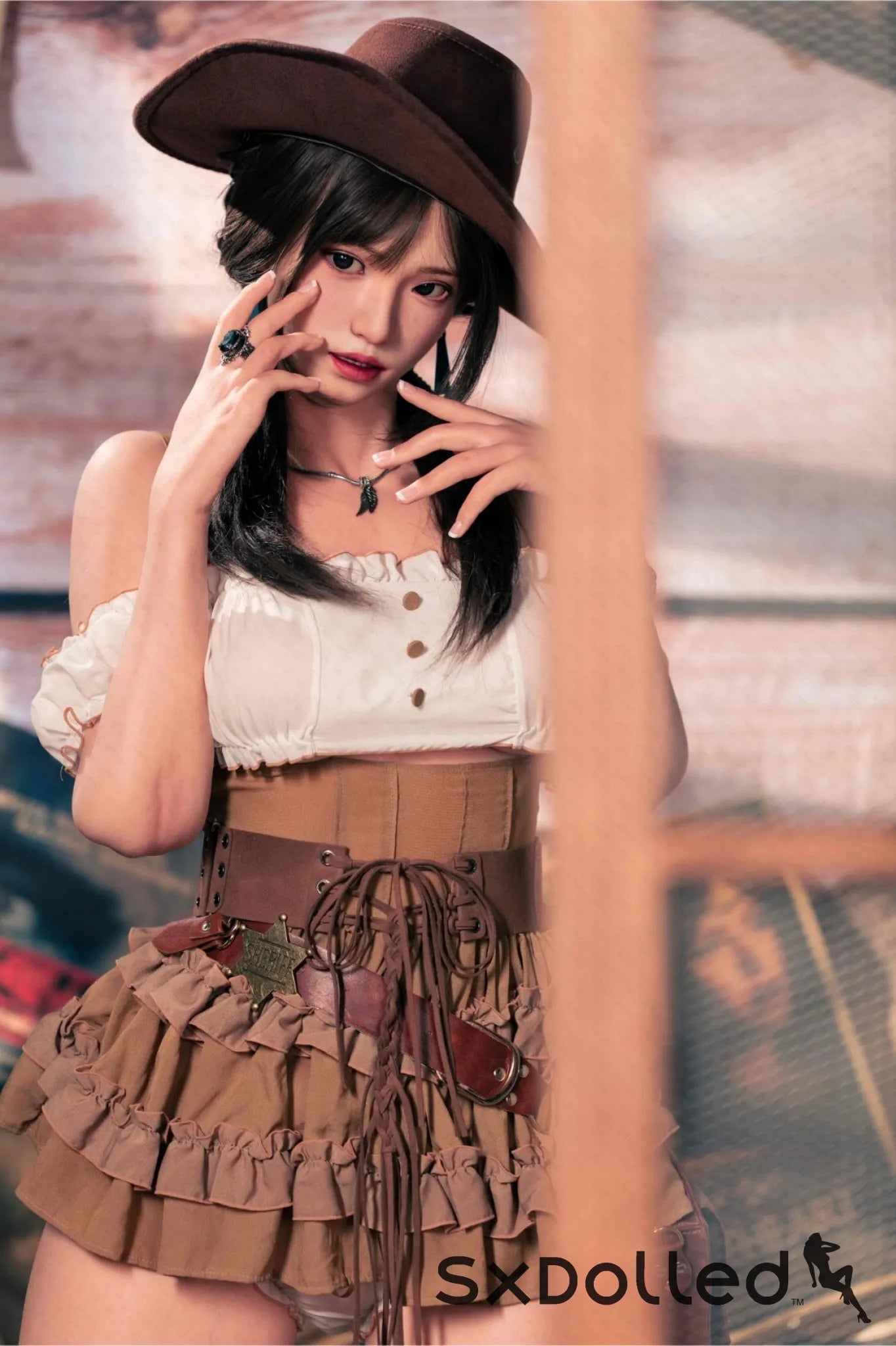 Amane (E-Cup) (162cm) | Black Hair Silicone Japanese Sex Doll | AITIA E-Cup / 162cm / Black Sex Doll